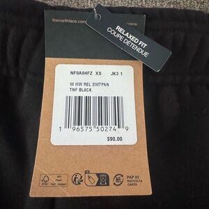 The North Face Black Track Pants
